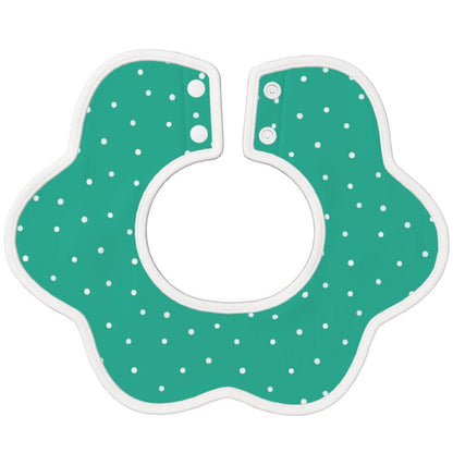 BOHO Festive - Soft Petal-Shaped Reversible Baby Bib – Cotton Comfort for Little Ones