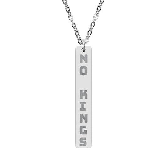 Personalized & Engraved Vertical Bar Necklace