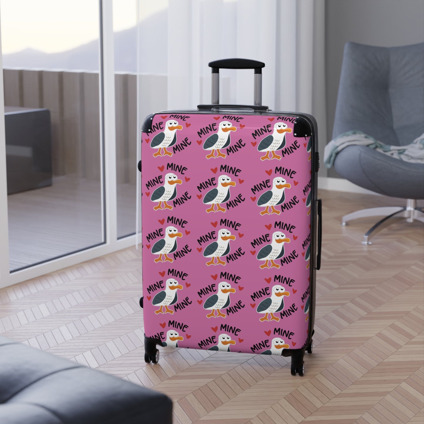 MINE! - Suitcases in 3 sizes (Small, Medium, or Large) - Always Find YOUR Suitcase!