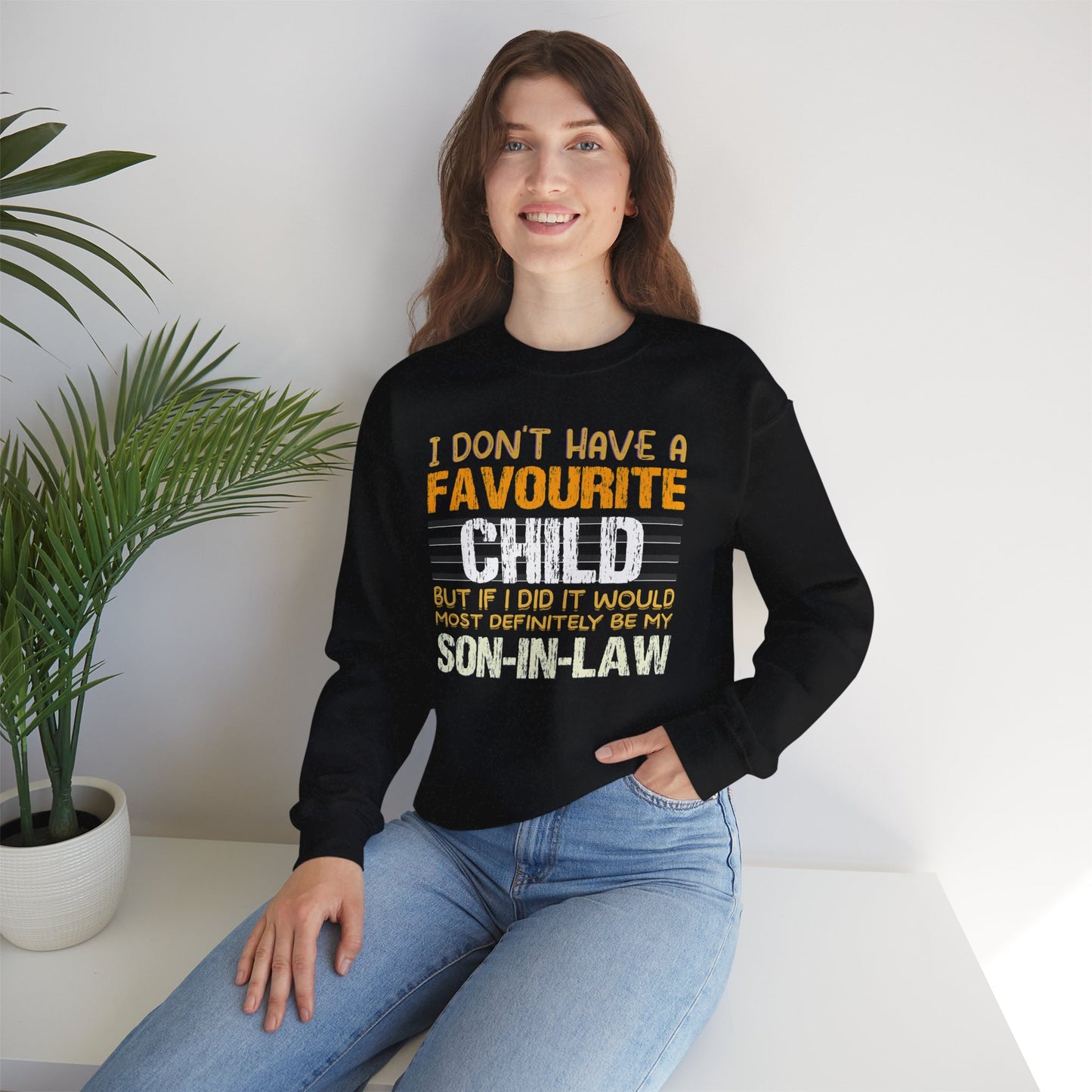 Favourite Child - Son-In-Law | Unisex Heavy Blend™ Crewneck Sweatshirt
