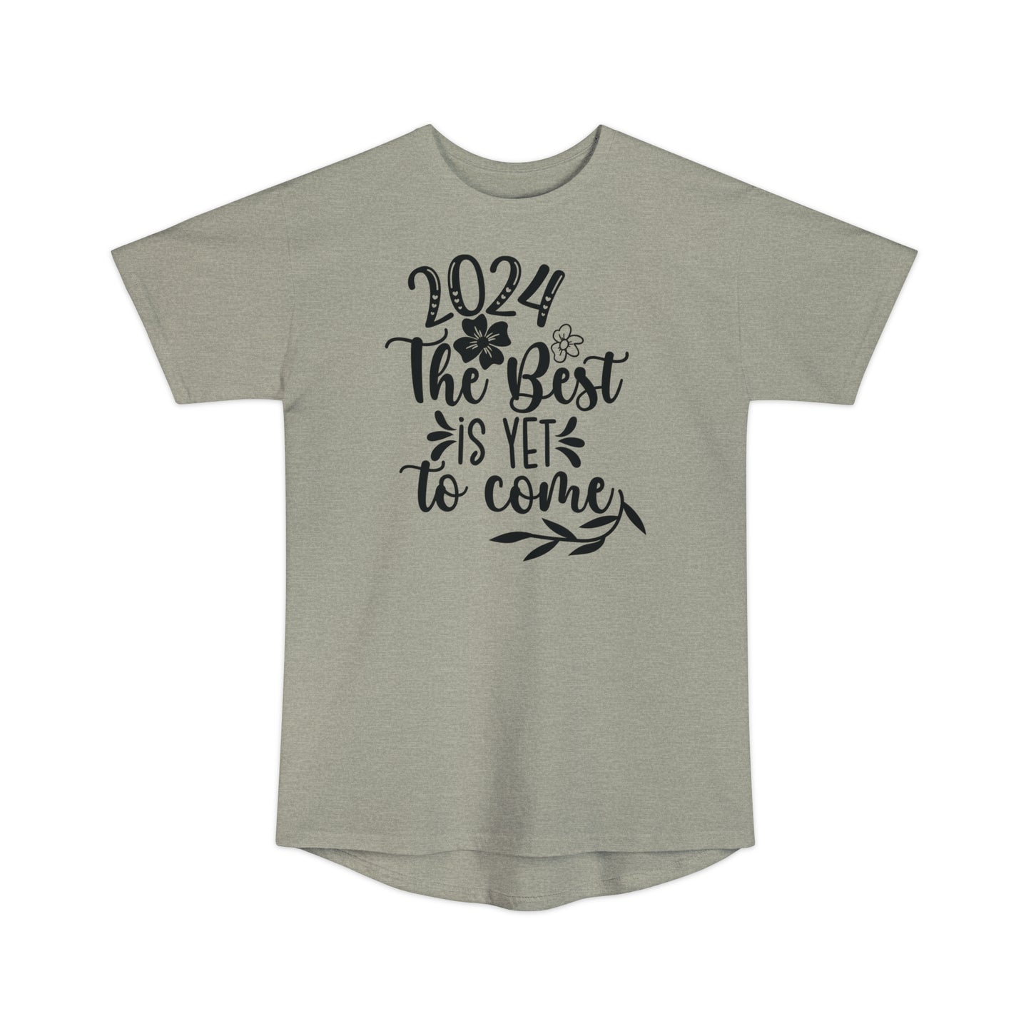 2024 The Best Is Yet To Come -  Unisex Long Body Urban Street Tee - New Years T-shirt