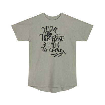 2024 The Best Is Yet To Come -  Unisex Long Body Urban Street Tee - New Years T-shirt