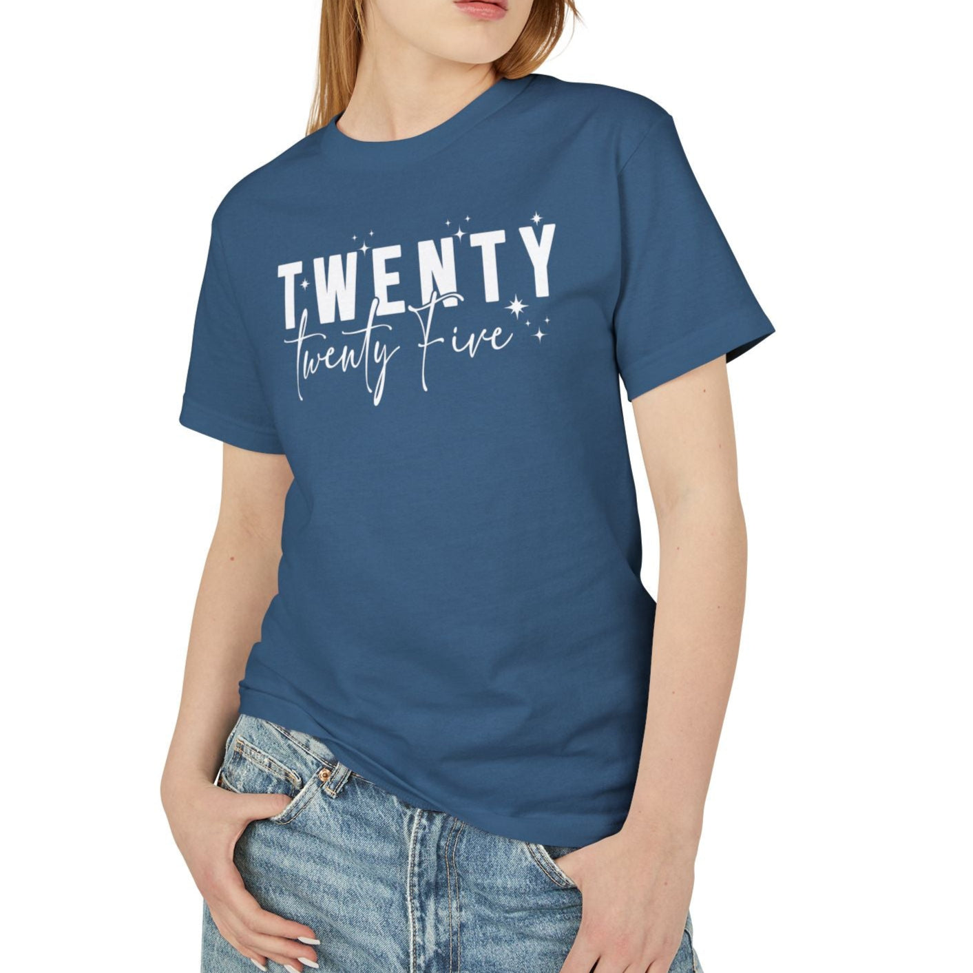 Twenty Twenty-Five - Unisex Garment-Dyed Heavyweight New Year's 2025 Cotton Tee