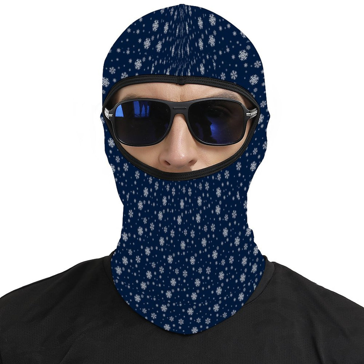 Snowfall | Full Face Balaclava Mask - Stretchy All-Season Outdoor Face Covering