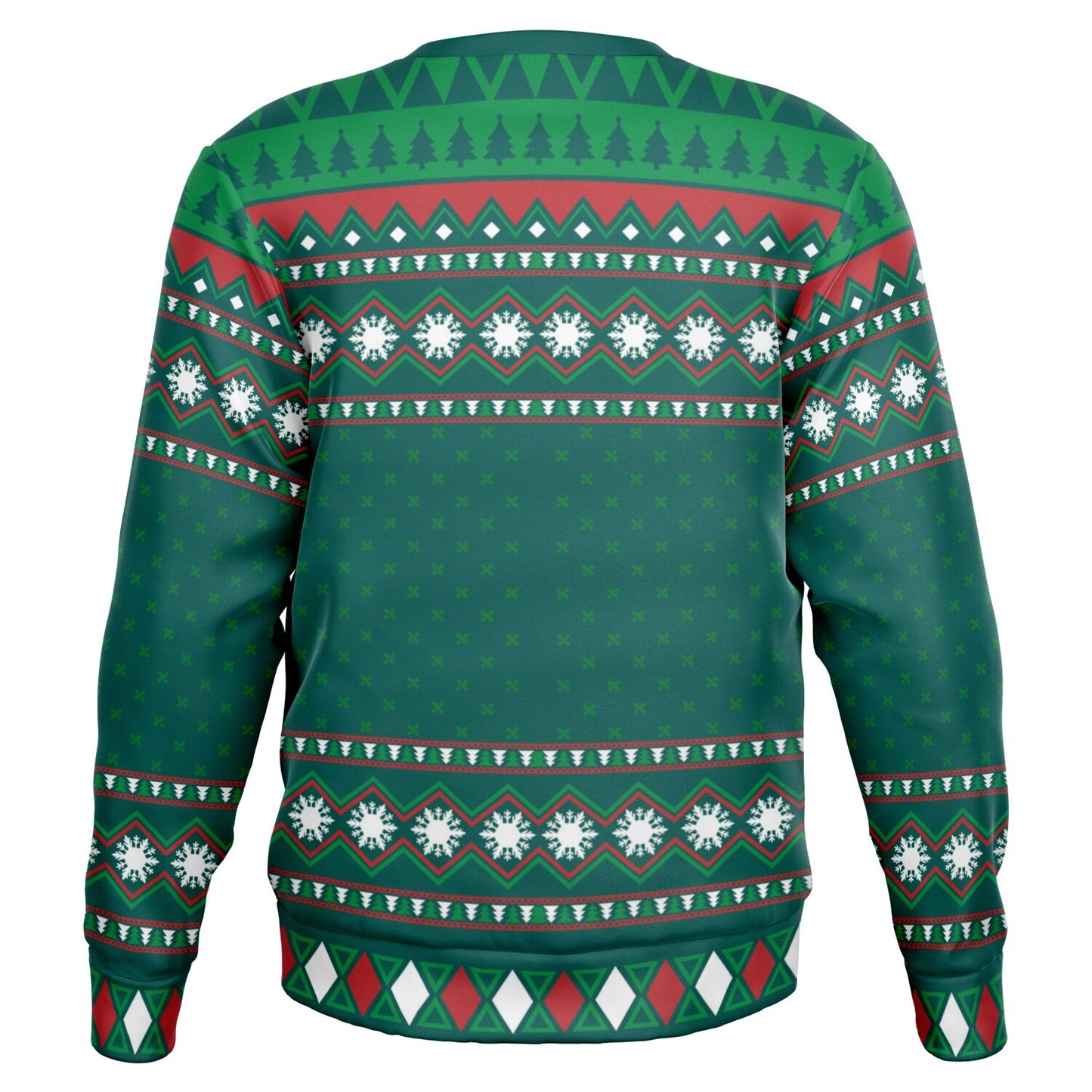 Bowling Christmas Ugly Sweater - Athletic Sweatshirt