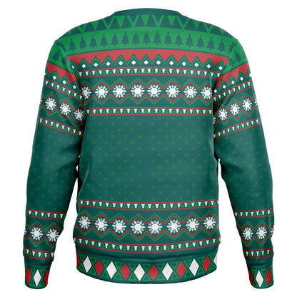 Bowling Christmas Ugly Sweater - Athletic Sweatshirt