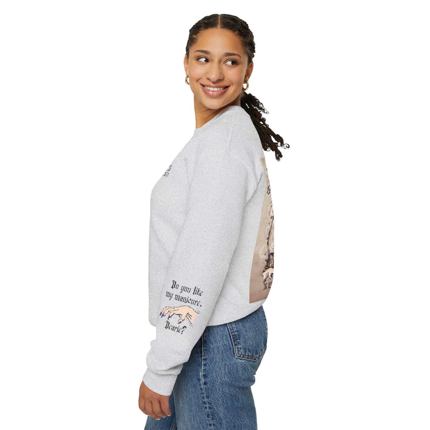 Even Witches Need A Good Mani | Ghoul-Friendly Manicurist Unisex Sweatshirt