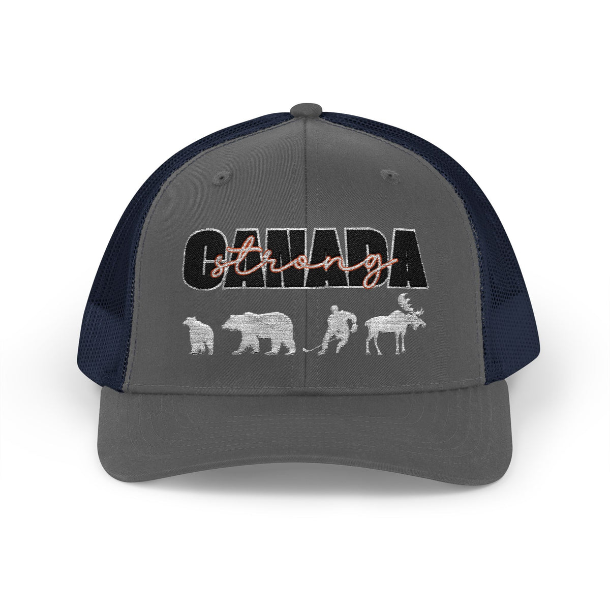 Canada Strong | Snapback Trucker Cap - White