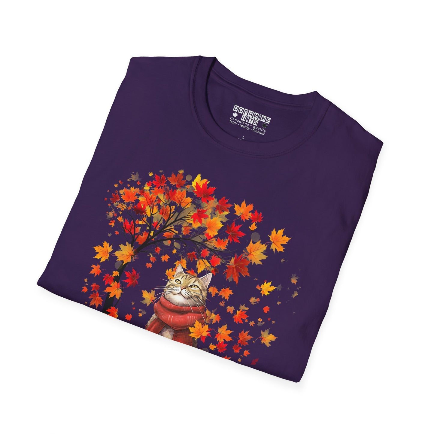 Autumn Feline | Unisex Softstyle T-Shirt
