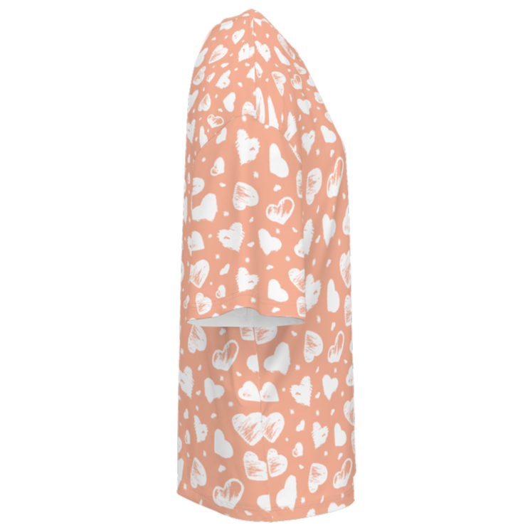 You're All Heart! | Women's Streetwear T-Shirt – Oversized Comfort, Bold Impact