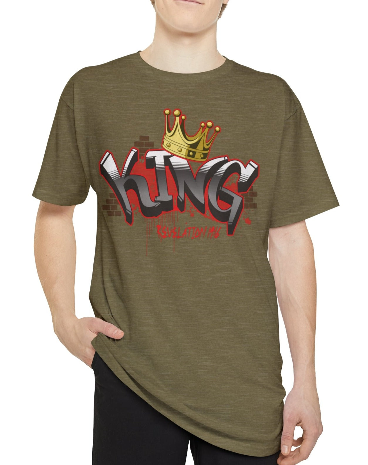 King of kings and Lord of lords Unisex Long Body Urban Tee. Revelation 19:16