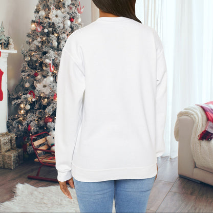 Dear Santa It Was My Husband's Fault - Seasonal Christmas Sweatshirt: Heavy Cotton Poly Blend