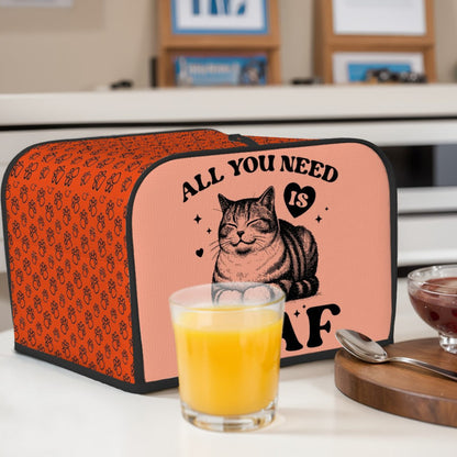 All You Need Is Loaf 4-Slice Toaster Cover – Durable, Protective, and For Cat Lovers