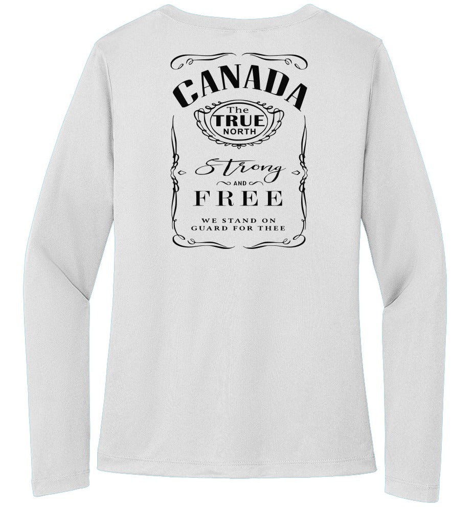 Strong & Free Sport-Tek Ladies Long Sleeve Tee