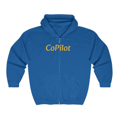 Our Trailer is a TrailManor CO-PILOT - Unisex Heavy Blend™ Full Zip Hooded Sweatshirt - Zip-Up Hoodie