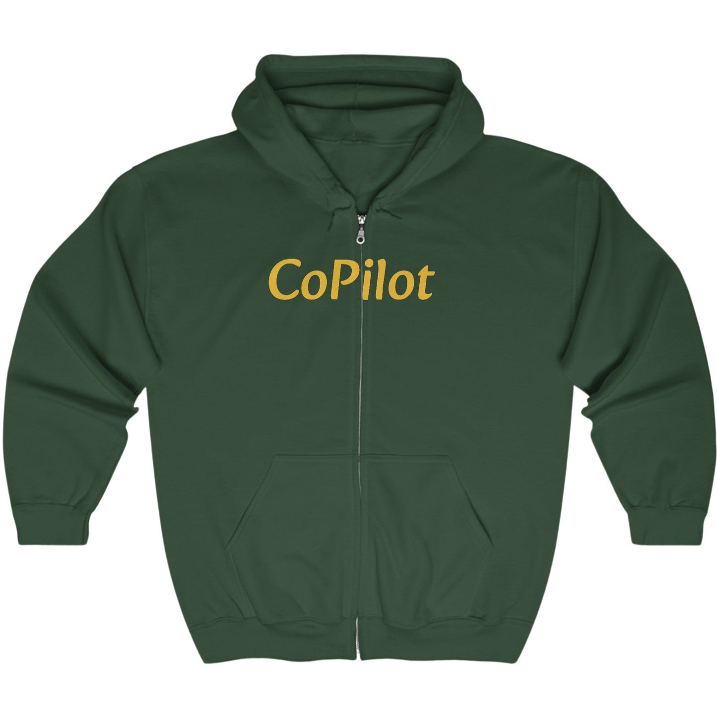 Our Trailer is a TrailManor CO-PILOT - Unisex Heavy Blend™ Full Zip Hooded Sweatshirt - Zip-Up Hoodie