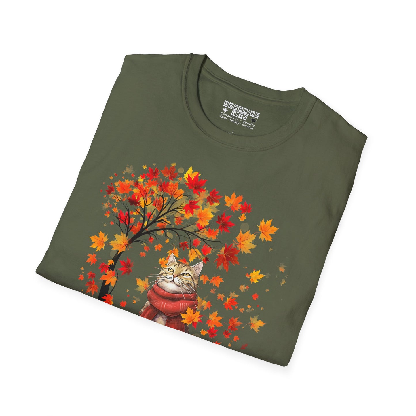 Autumn Feline | Unisex Softstyle T-Shirt