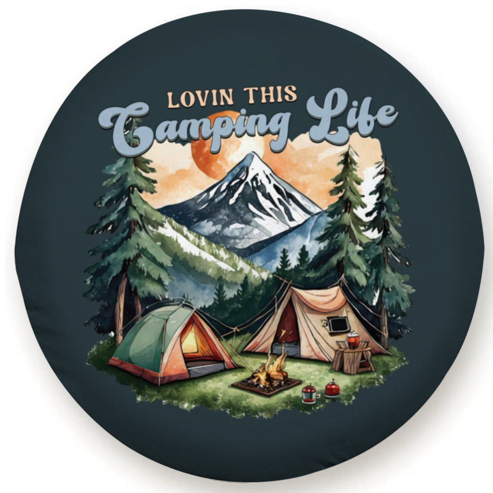 Camp Life - Tire Cover - Protection From the Harmful Rays from the Sun