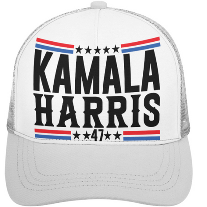 Kamala Harris 47 - Foam Trucker Hat - Show Your Support!