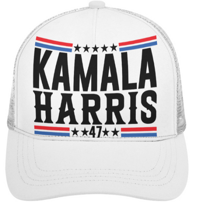 Kamala Harris 47 - Foam Trucker Hat - Show Your Support!