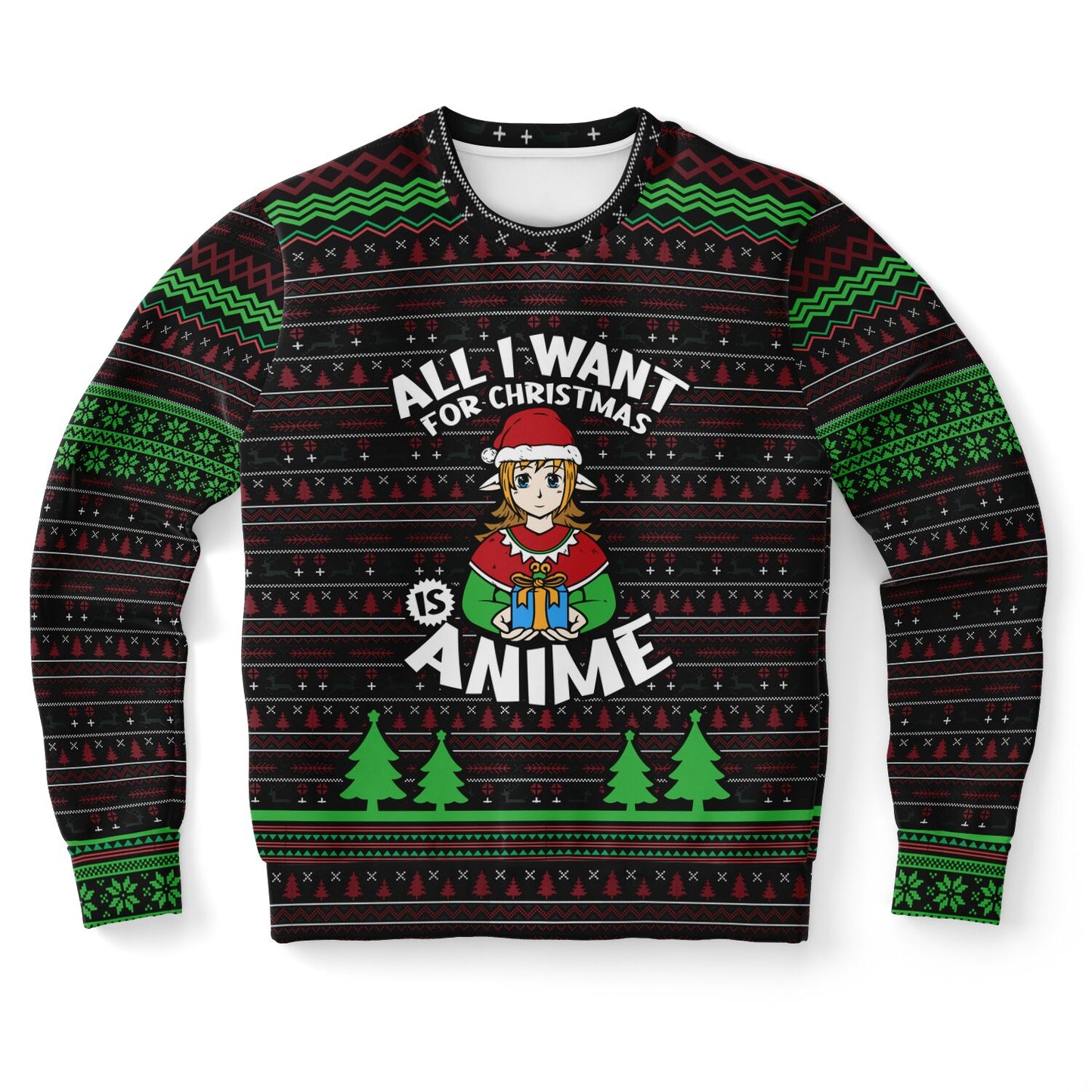 All I want for Christmas is Anime - Athletic Sweatshirt – Dopamine Hits