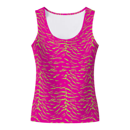 Animal Print - Women's Casual Sleeveless Top-Cami