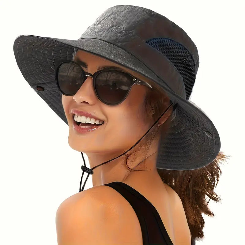 Mountaineering Ponytail Hat | Sun Shade – Breathable Outdoor Protection