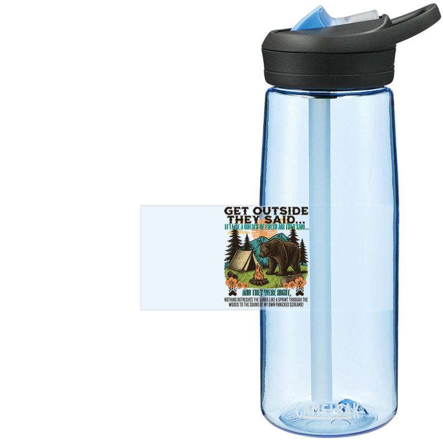 Get Outside They Said, It'll Be A Breath Of Fresh Air... CamelBak Eddy Tritan Renew Water Bottles