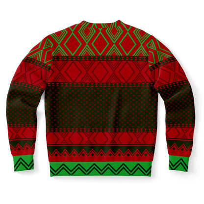 IT Tech Support Ugly Christmas Sweater - Athletic Sweatshirt