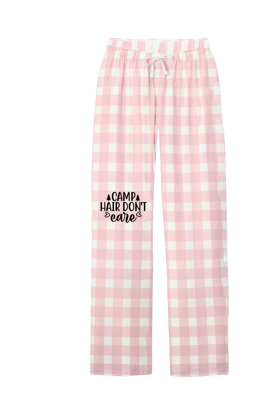 Camp Hair Don't Care - Women's Flannel Plaid Pant