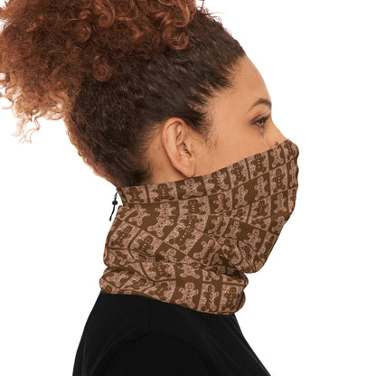 Gingerbread Glitter Neck Gaiter – Sweet Holiday Style