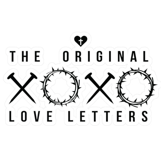 The Original Love Letters - Kiss-Cut Premium Vinyl Decals – Water-Resistant, Removable Adhesive, Durable