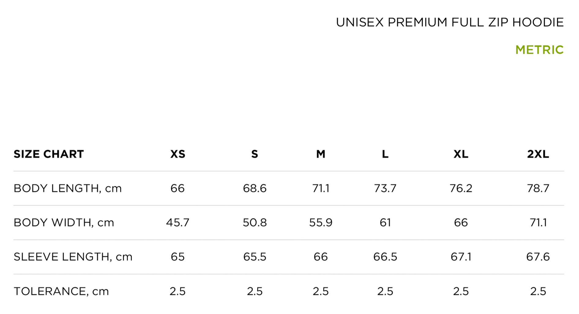size_chart_metric