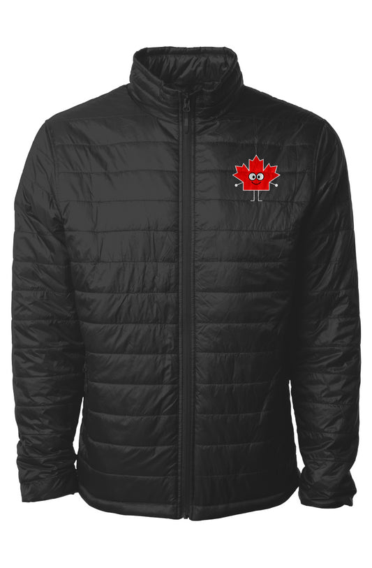 Friendly Canadian Maple | Men's Puffer Jacket
