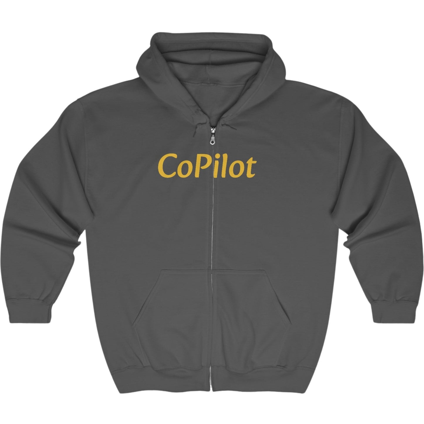 Our Trailer is a TrailManor CO-PILOT - Unisex Heavy Blend™ Full Zip Hooded Sweatshirt - Zip-Up Hoodie