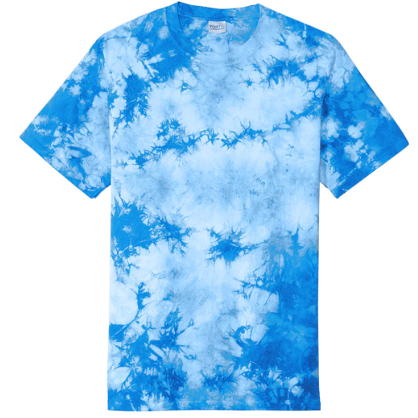 Crystal Tie-Dye | 100% Cotton T-Shirt – Bold Colour, One-of-a-Kind Style