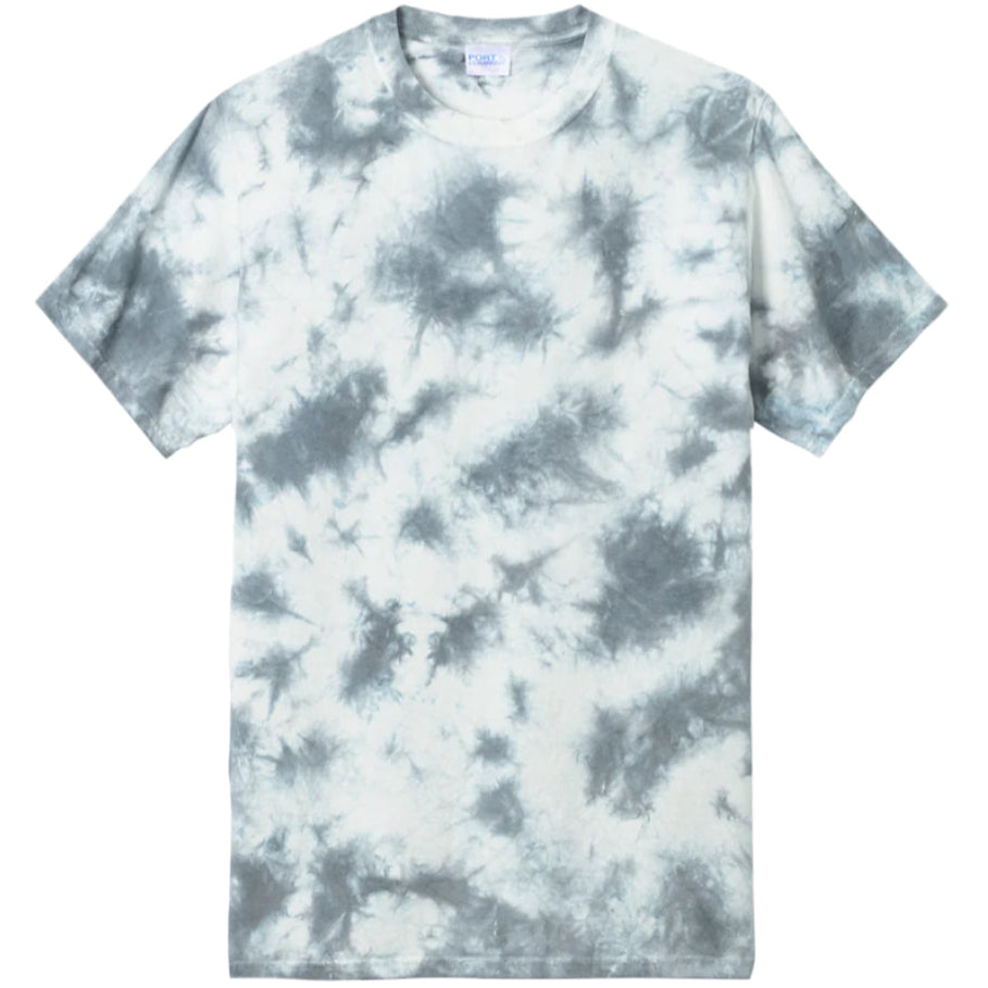 Crystal Tie-Dye | 100% Cotton T-Shirt – Bold Colours, One-of-a-Kind Style - Plain - No Printed Design