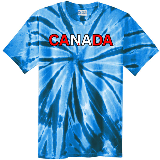 CANADA | Colour-Dripped | Tie-Dye T-Shirt – Every Tee Is a One-Off