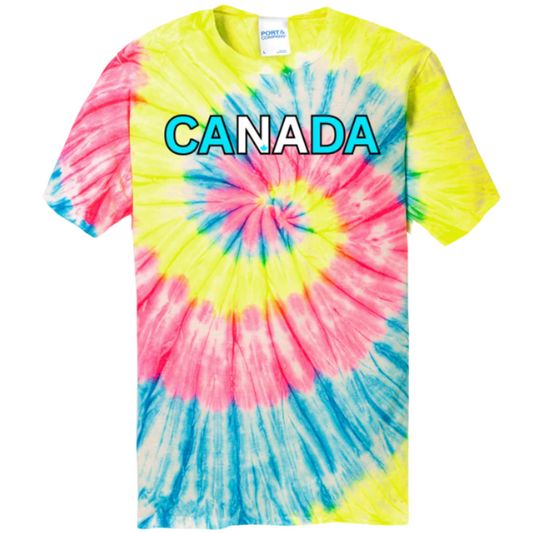 CANADA | Colour-Dripped | Tie-Dye T-Shirt – Every Tee Is as Unique as You Are
