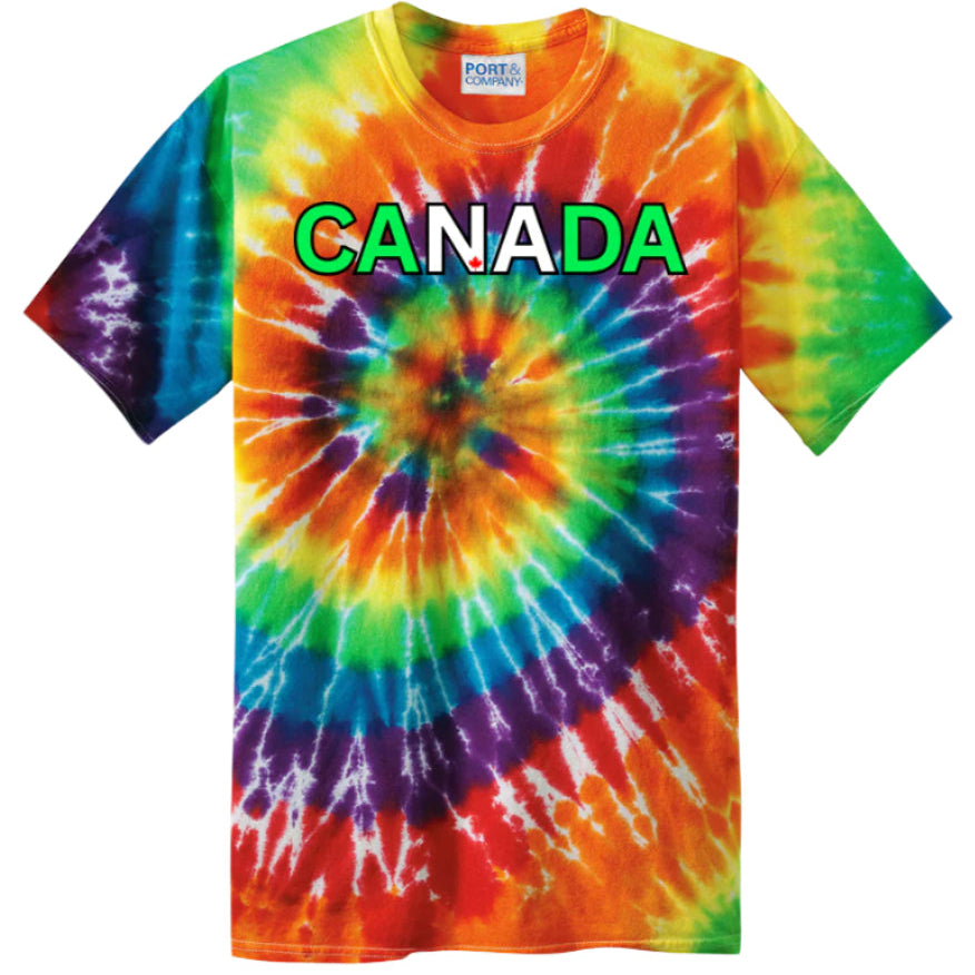 Canada | Tie Dye Tee - Green
