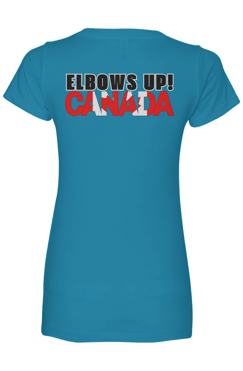 Elbows Up Canada | Women's Lightweight Cotton V-Neck