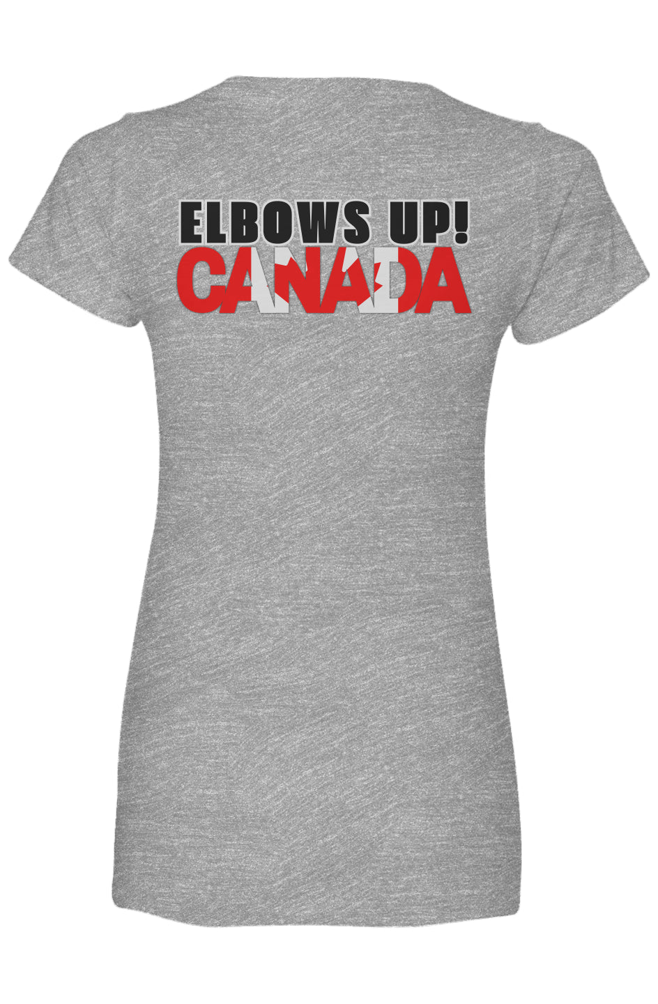 Elbows Up Canada | Women's Lightweight Cotton V-Neck