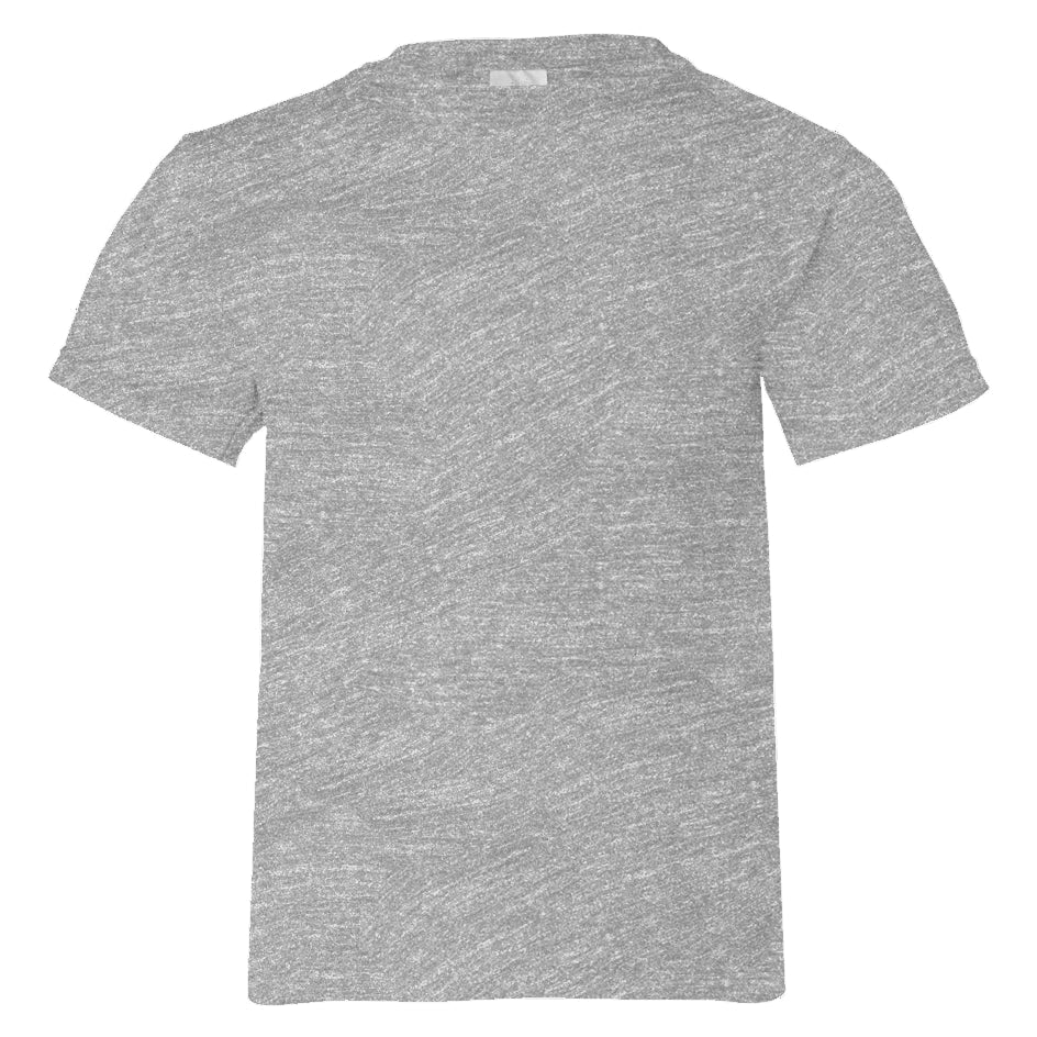 Gray t-shirt on a white background