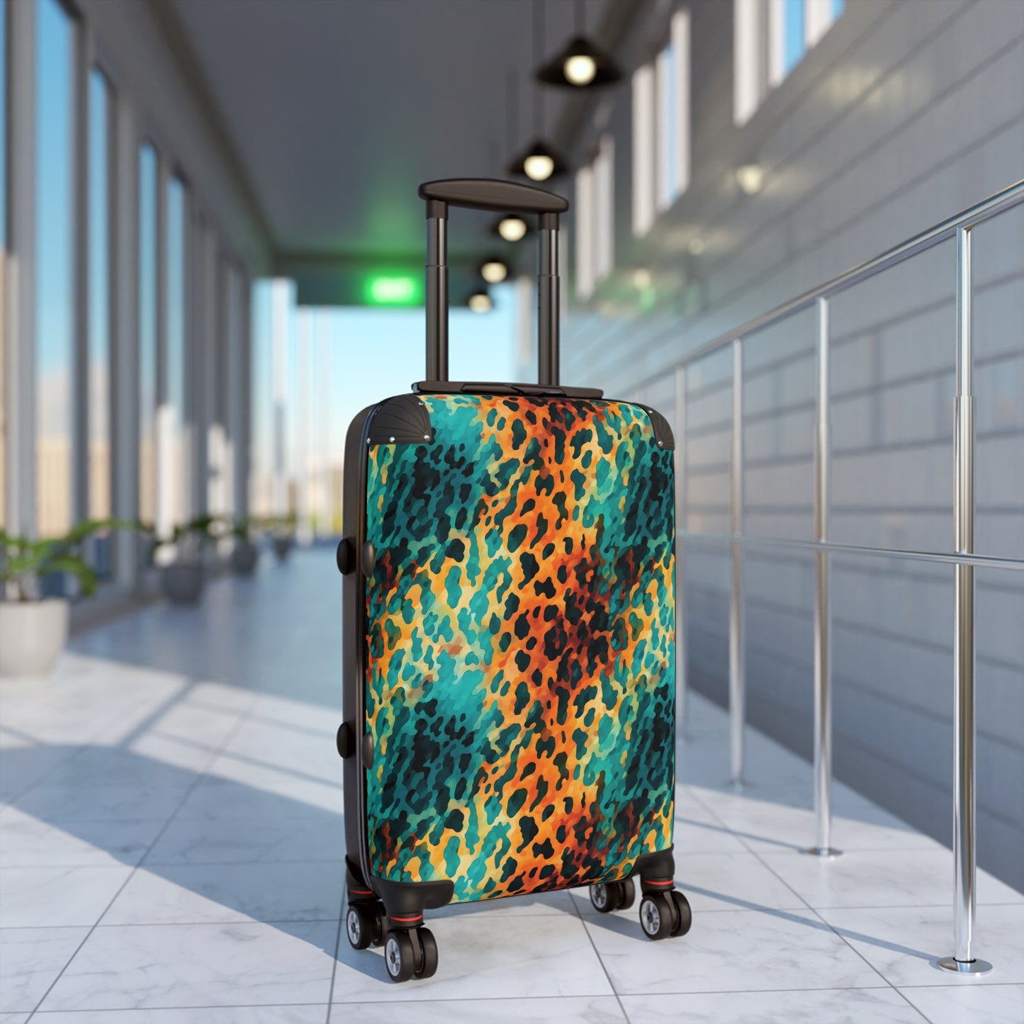 Animal Print Suitcases Available in 3 Sizes (Small, Medium, & Large)