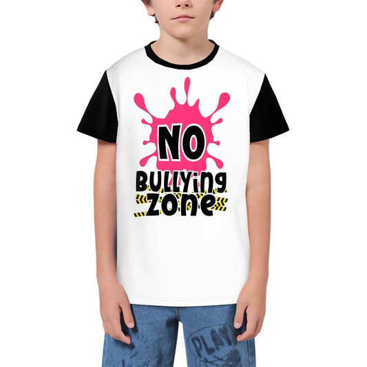 No Bullying Zone | Youth T-Shirt - Pink Shirt Day