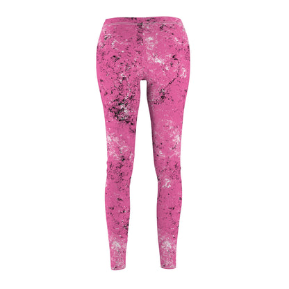 Grunge Collection - PINK - Women's Cut & Sew Casual Leggings