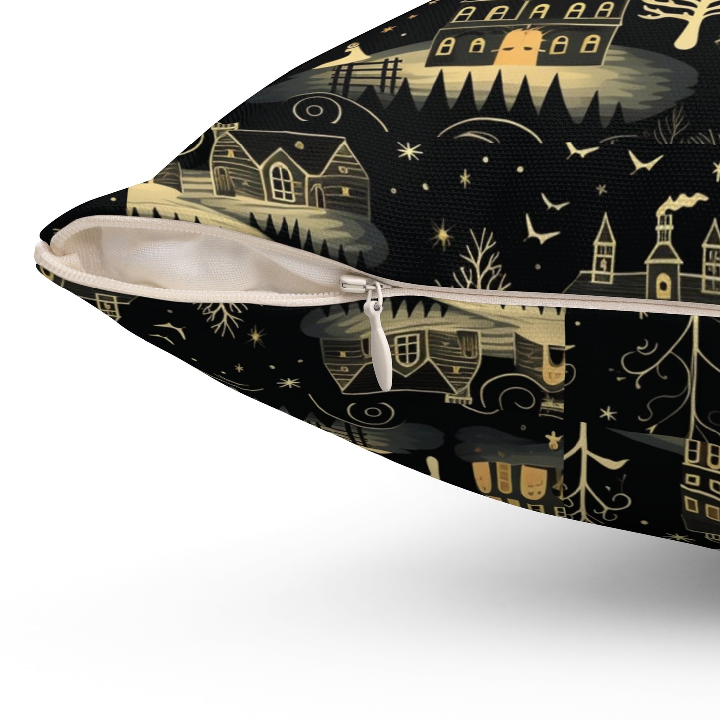 Haunting Winter Scene | Spun Polyester Cushion & Case - Available in 4 Sizes