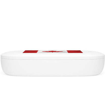 Canadian Flag - UV Phone Sanitizer and Wireless Charging Pad