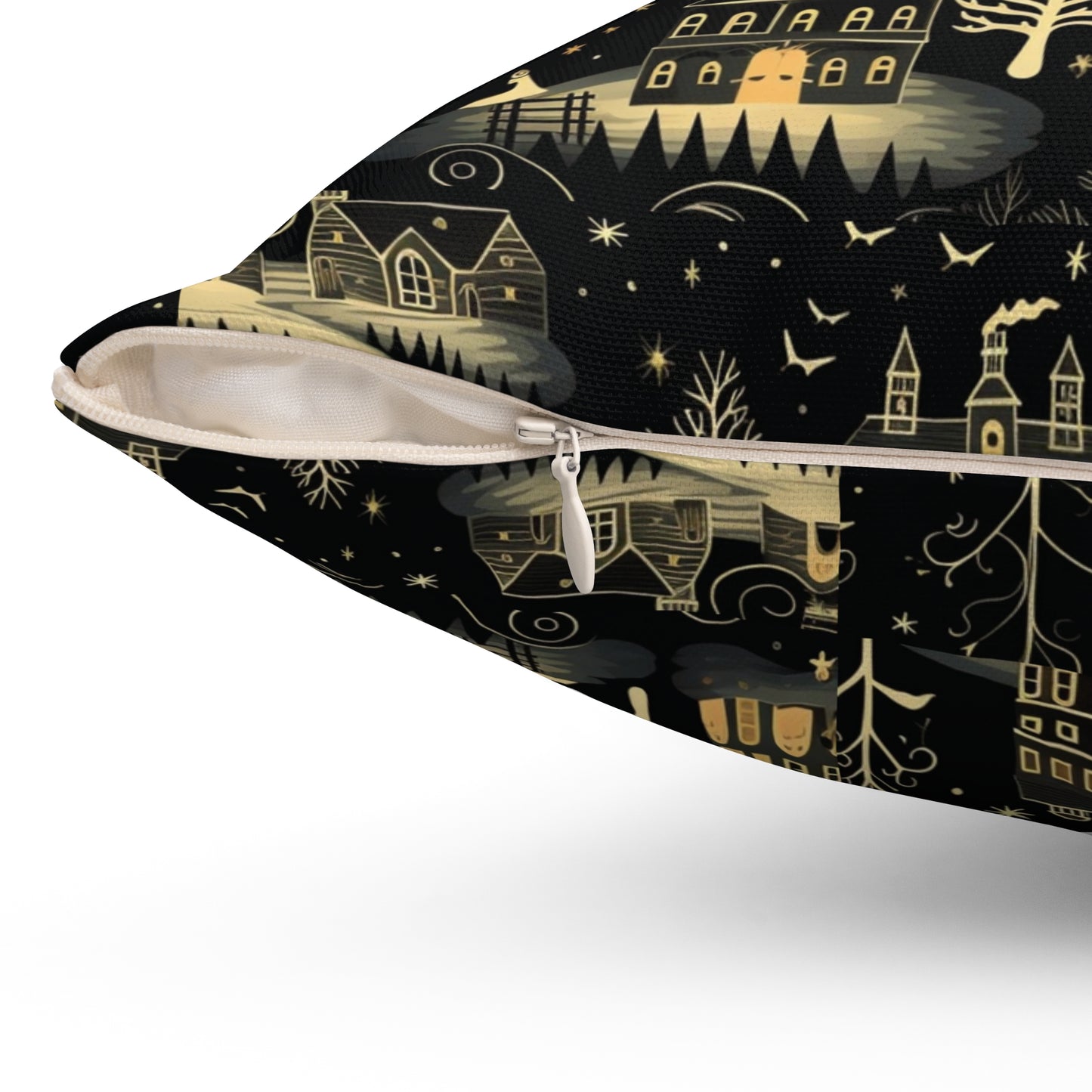 Haunting Winter Scene | Spun Polyester Cushion & Case - Available in 4 Sizes