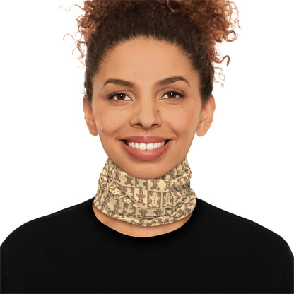 Gingerbread Glitter Neck Gaiter – Sweet Holiday Style